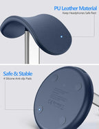Miroddi Headphone Stand with Wireless Charger, Independent USB Charging Port - Image 4