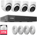 H.VIEW 4K Security Camera System, 4K/8MP 8CH NVR by HVIEW
