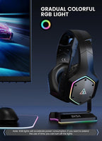 EKSA Wireless Gaming Headset, 2.4GHz USB Gaming Headphones - Image 9