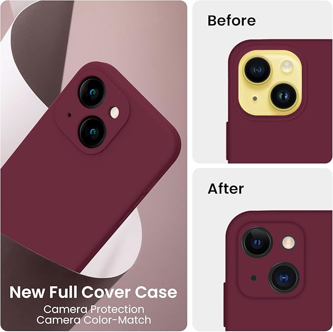 FireNova Designed for iPhone 14 Case, Silicone Upgraded Phone Case with - Image 3