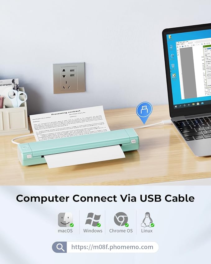 Phomemo Inkless Portable Printer - Image 4