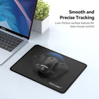 TECKNET Mouse Pad with Anti-fray Stitching, Waterproof Surface & Non-Slip - Image 4