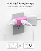 TROND Pink Outlet Extender - Image 3