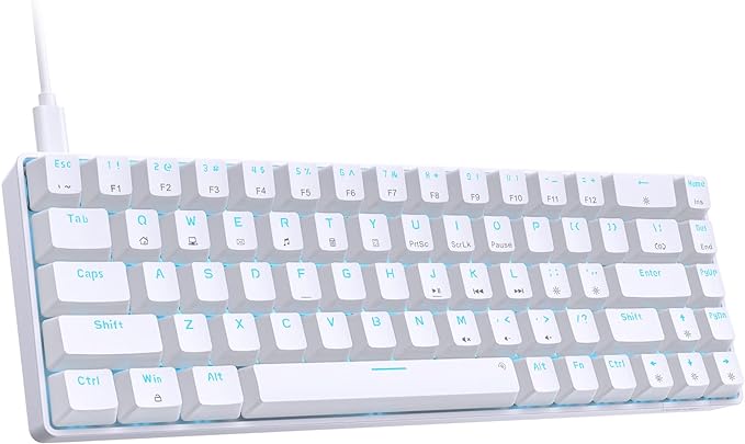 DIERYA T68SE 60% Gaming Mechanical Keyboard, Ultra Compact Mini 68 Key by DIERYA