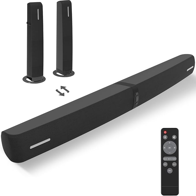 Sound Bar for Smart TV, 90W Soundbar by Assistrust