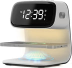 Digital Alarm Clock with Wireless Fast Charging Station 15W Touch Smart Lamp by YIDPU