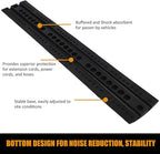 Garvee Speed Bump, 2 Pack 6 ft Rubber Speed Bumps - Image 3
