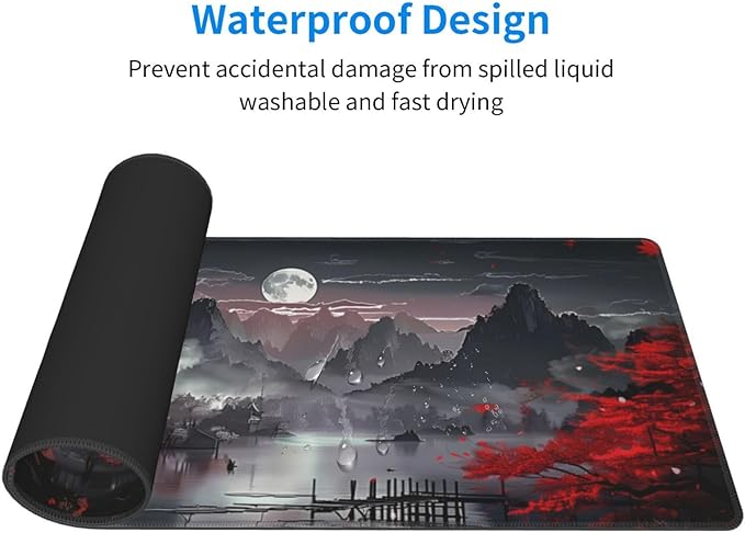Extended Gaming Mouse Pad, Large Gaming Mouse Waterproof - Image 3
