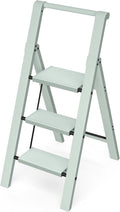 Taranta 3 Step Ladder, Lightweight Aluminum Step Stool by TARANTA