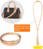 Vachetta Leather wristlet strap Phone Charm - Image 2
