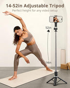 UBeesize Selfie Stick Tripod for iPhone and Android, Portable Selfie Sticks - Image 2