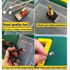 Hot Air Welder & Heat Gun Kit, Professional 1600W Plastic Repair Welder Kit - Image 6