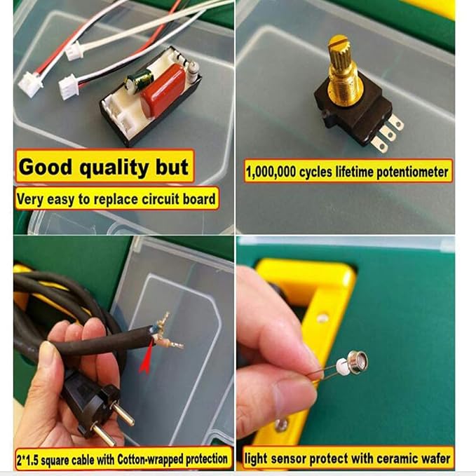 Hot Air Welder & Heat Gun Kit, Professional 1600W Plastic Repair Welder Kit - Image 6