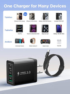 40W USB C Charger Cube, Samsung S25 S24 S23, Cellphones Charger - Image 6