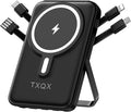 Wireless Portable Charger 10000mAh, Magnetic Power Bank by TXQX