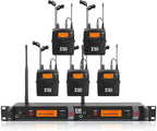 XTUGA RW2080 Wireless in Ear Monitor System Mono Design Dual Channel Wireless by XTUGA
