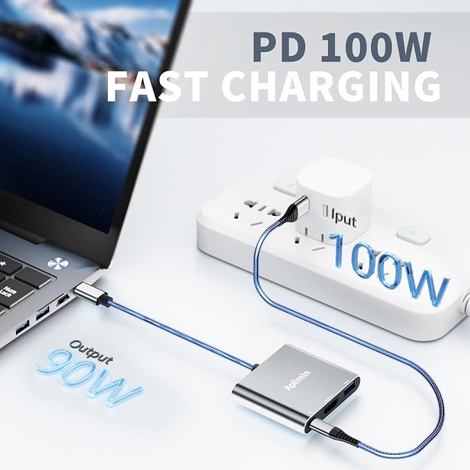 USB C to HDMI Adapter, 4K@60Hz HDMI to USB-C Adapter - Image 5