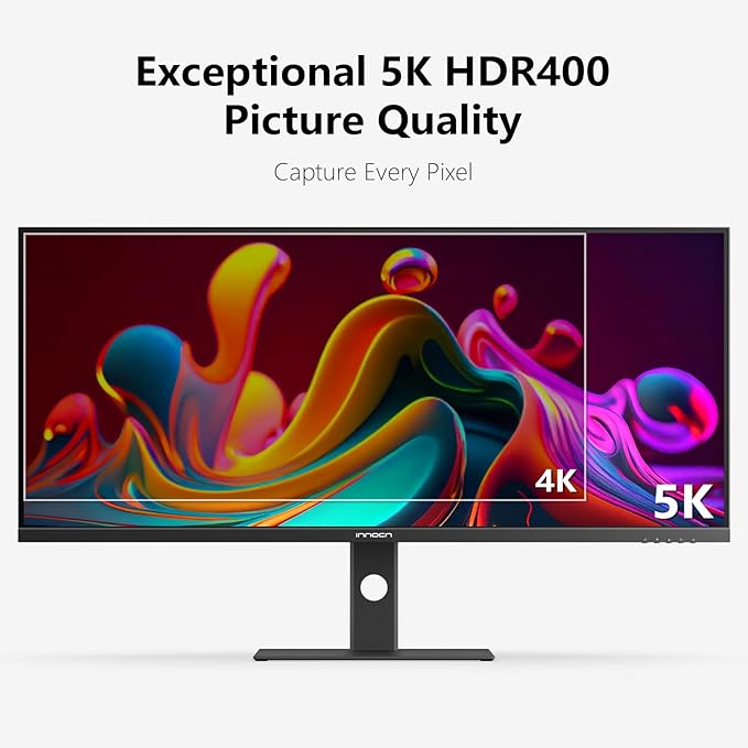 INNOCN 40 Inch 5K 5120 x 2160p Ultrawide Monitor - Image 2