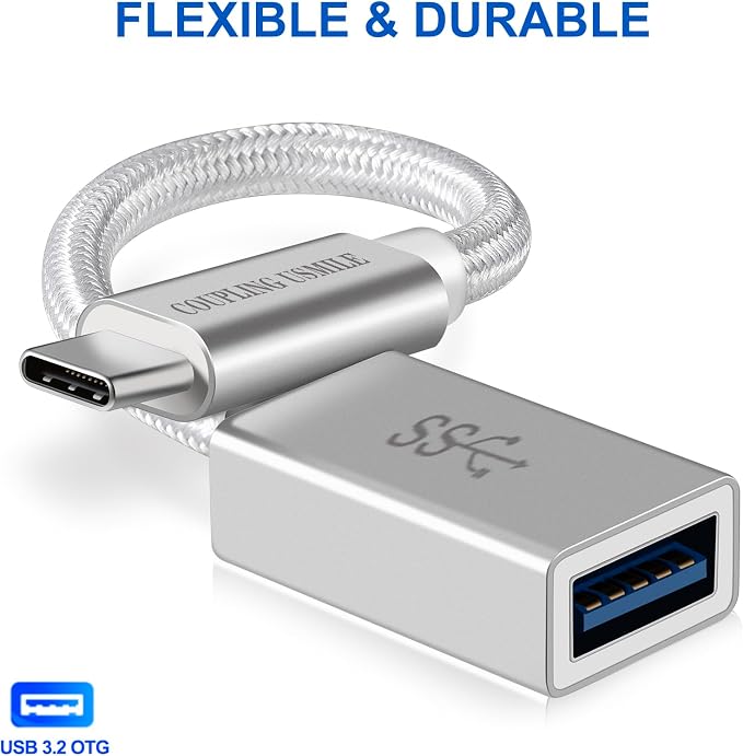 USB C to USB 3.2 Adapter, Transfer up to 10Gbps, Type C to USB(Male-Female OTG - Image 7