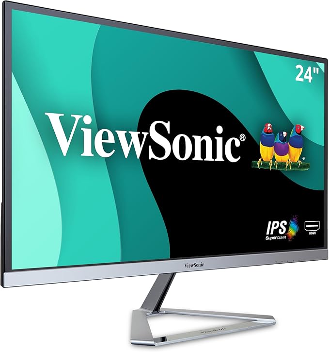 ViewSonic VX2476-SMHD 24 Inch 1080p IPS Monitor by ViewSonicCorporation