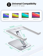 RIWUCT Foldable Aluminum Alloy Laptop Stand - Image 5