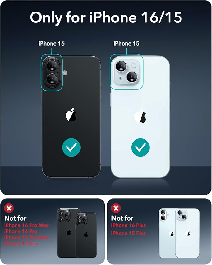 ESR 3 Pack for iPhone 16 / iPhone 15 Privacy Screen Protector, Anti-spy - Image 9