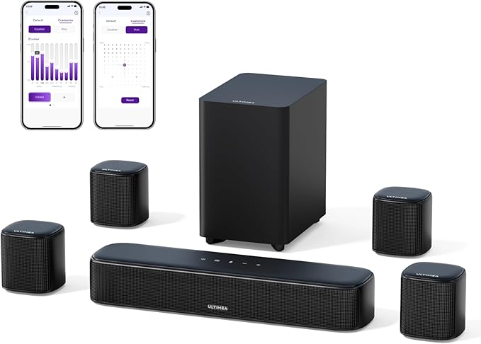 ULTIMEA 7.1ch Virtual Surround Sound Bar, Sound Bar by ULTIMEA