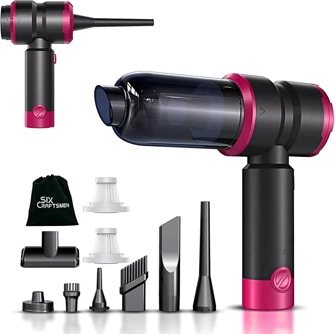 Handheld Car Vacuum with 15000PA Power, 4 in 1 Small Powerful Cordless Vacuum by Unknown