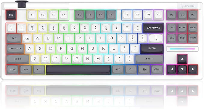 Redragon K729 PRO 80% Wireless Gasket RGB Gaming Keyboard, 3-Mode TKL - Image 9