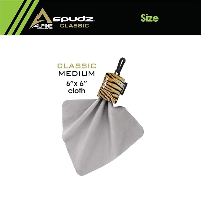 SPUDZ Classic Microfiber Lens Cleaner – Clip-On Pouch, Washable – - Image 5