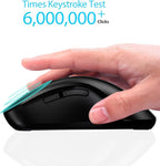 memzuoix 2.4G Wireless Mouse, 1400 DPI Computer Mice - Image 4