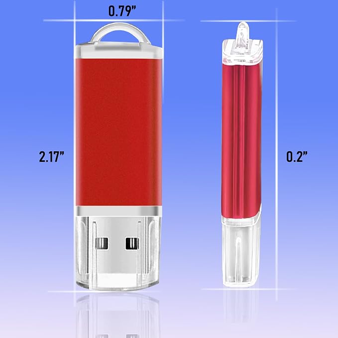USB Thumb Drive 1GB Flash Drive 50 Pack, Nicepicten Fat Memorias USB 2.0 Flash - Image 6
