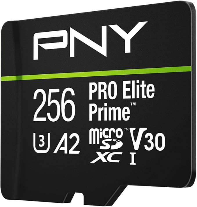 PNY 256GB PRO Elite Prime™ C10 U3 V30 A2 microSDXC Flash Memory Card – - Image 2