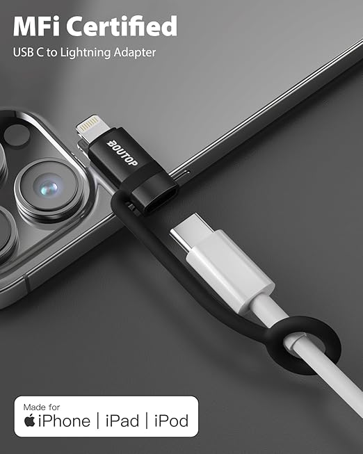 36W USB C to Lightning Cable Adapter, Support Data Sync/PD Fast Charging - Image 3