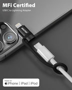 36W USB C to Lightning Cable Adapter, Support Data Sync/PD Fast Charging - Image 3