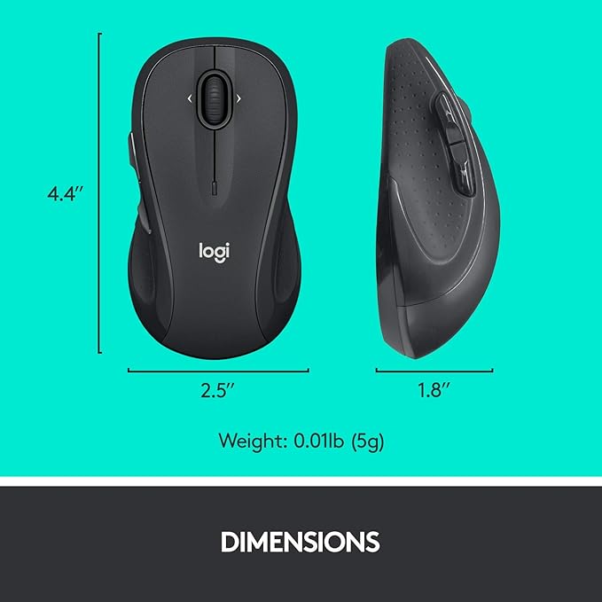Logitech M510 Wireless Mouse, Mouse - Image 7