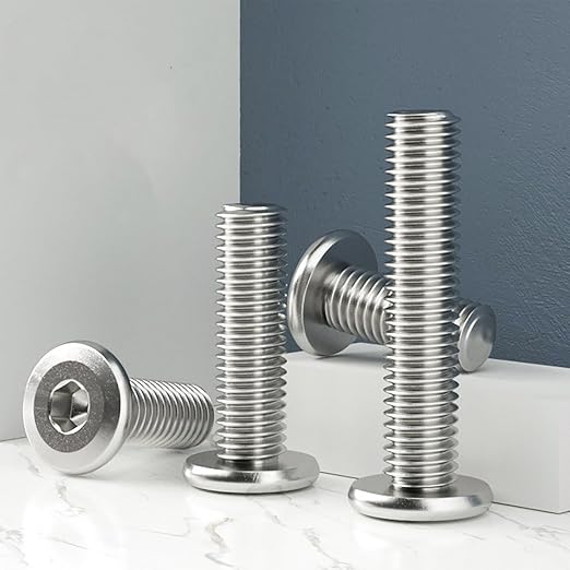 3/16-24 x 1-3/4" Flat Head Hex Socket Cap Screws Bolts, 304 Stainless Steel 18-8 - Image 4