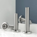 1/4-20 x 2 Flat Head Hex Socket Cap Screws Bolts, 304 Stainless Steel 18-8 - Image 3