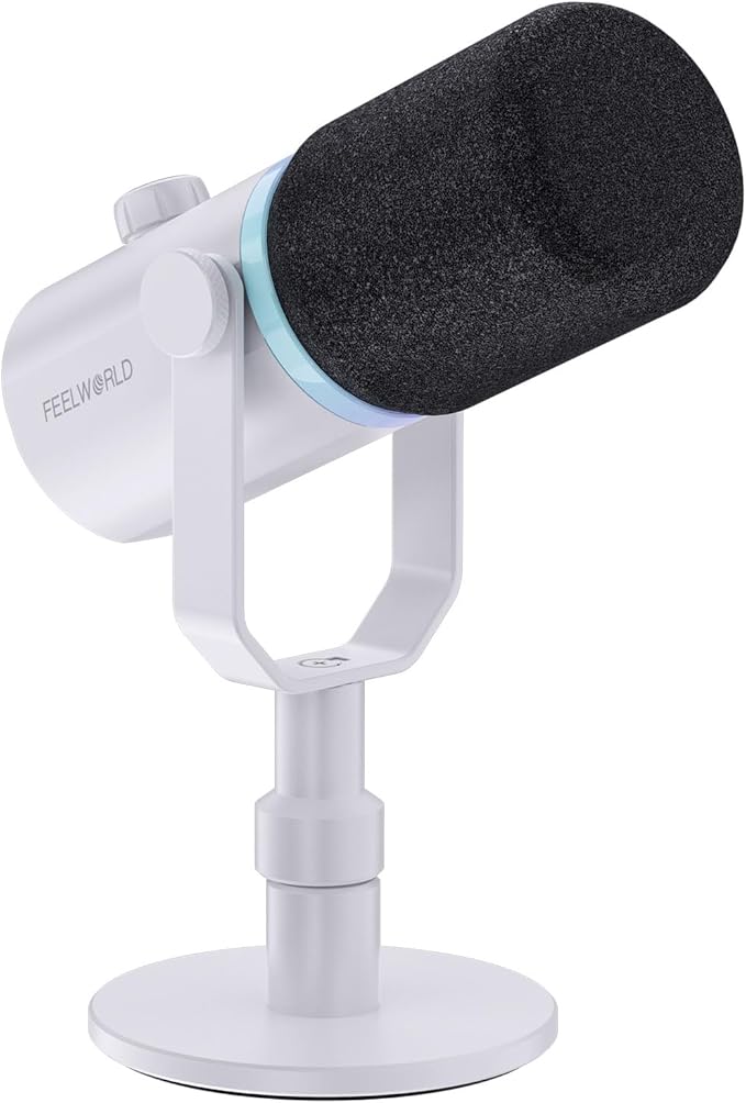 FEELWORLD PM1 XLR USB Dynamic Microphone by Feelworld