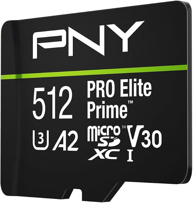 PNY 512GB PRO Elite Prime™ C10 U3 V30 A2 microSDXC Flash Memory Card – - Image 2