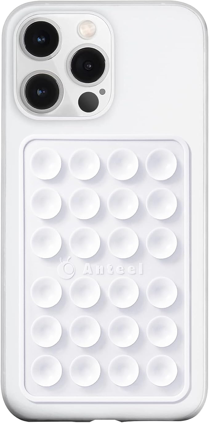 Anteel MAX Silicone Suction Phone Case Adhesive Mount, Upgraded Super Strong by PKYAA