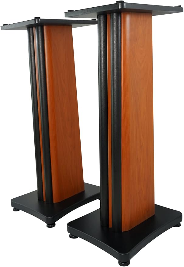 Rockville Pair SS28C 28" Speaker Stands, 100Lbs Capacity, Solid MDF Wood by Rockville