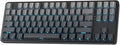 Redragon K707 PRO GB 80% Gasket RGB Gaming Keyboard, 3-Modes Wireless TKL by REDRAGON