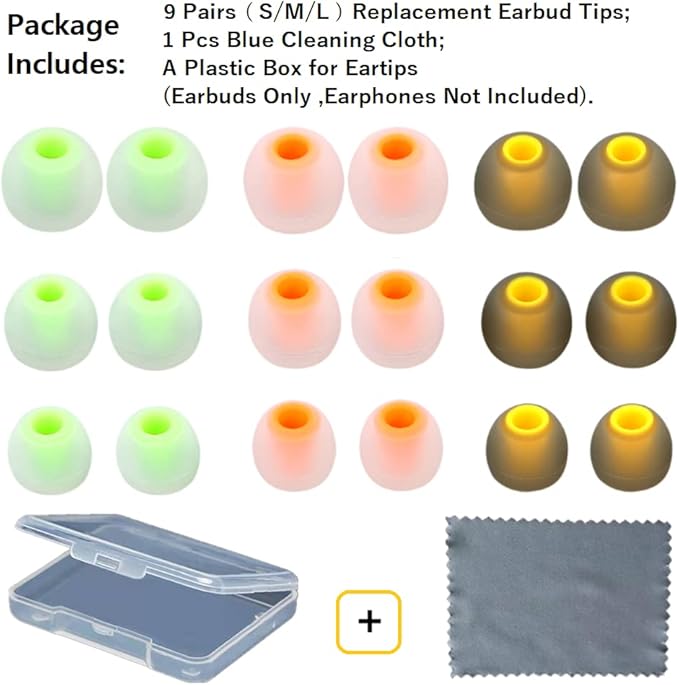 Silicone Earbud Tips Replacement - Image 2