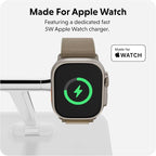 HyperJuice 4-in-1 Wireless Charger Qi2 Magnetic Stand — Fast Wireless Charger - Image 3