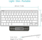 Arteck 2.4G Wireless Keyboard Ultra Slim and Compact Keyboard - Image 6