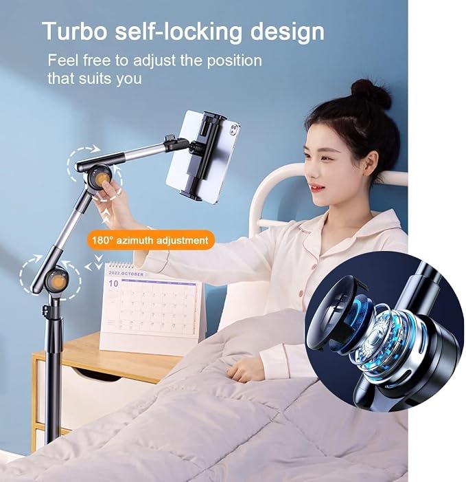 Tablet Floor Stand Holder, 360 Degree Rotating - Image 5