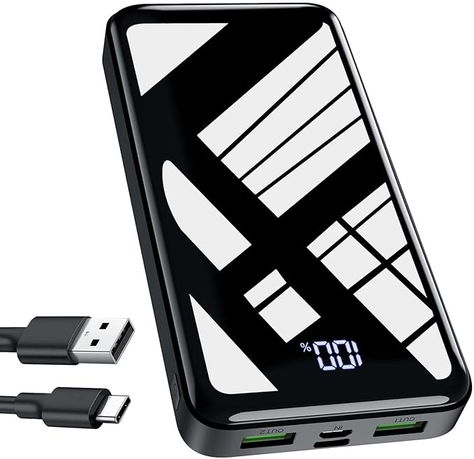 Portable Charger Power Bank 27000mAh, 22.5W Fast Charging USB C External by Unknown