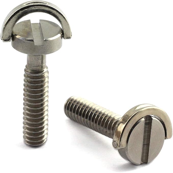 HJ Garden 2pcs 1/4-20 Thread D-Ring Stainless Steel Camera Fixing Screws by Unknown