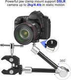 11" Adjustable Magic Arm DSLR Mirrorless Action Camera Camcorder Smartphone LCD - Image 5